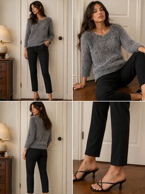 Search For Sanity Fuzzy Sweater NWOT